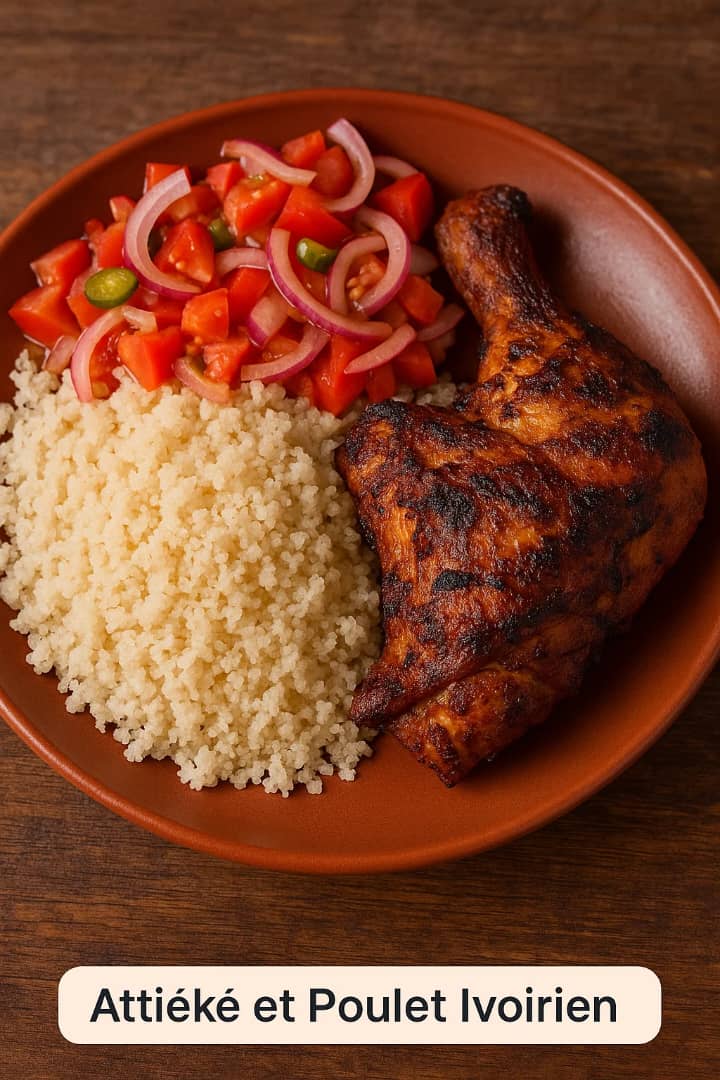 Attiékè poulet