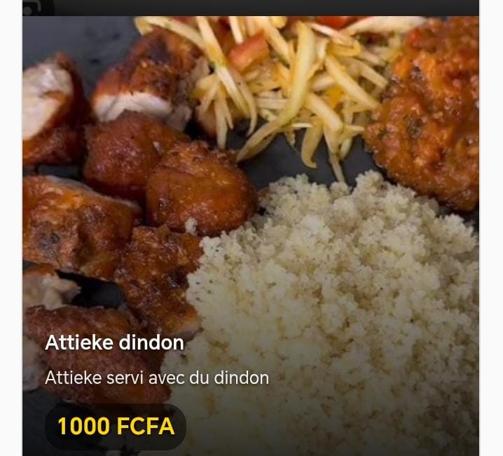 Attiékè dindon